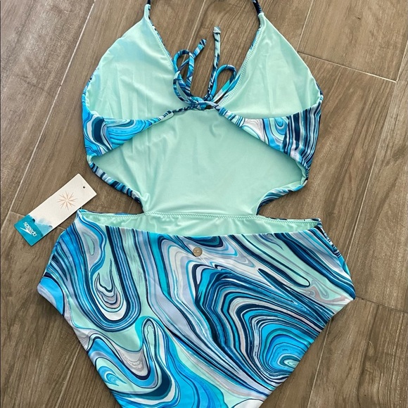 Speedo Almalfi Blue swimsuit - Picture 4 of 6